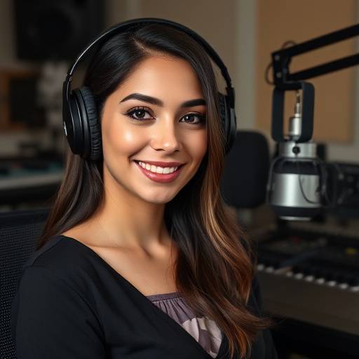 Portrait of Ariana Silva, Head Audio Engineer at SoundWave Studios
